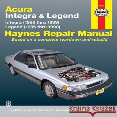 Acura: Integra & Legend 1986-1990 Ken Freund John Haynes Chilton 9781850107767 Delmar Thomson Learning - książka