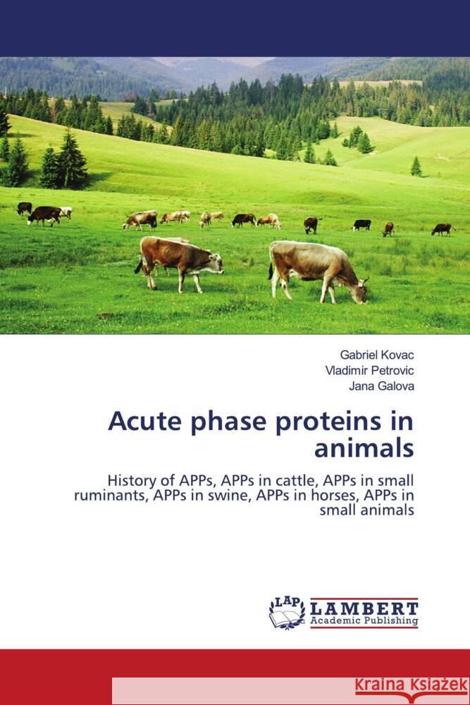 Acute phase proteins in animals Kovác, Gabriel, Petrovic, Vladimir, Galova, Jana 9786203027686 LAP Lambert Academic Publishing - książka