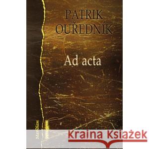 Ad acta OUREDNIK PATRIK 9788366143272 POGRANICZE - książka