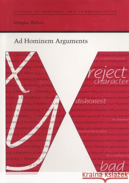 Ad Hominem Arguments  9780817355616 Not Avail - książka
