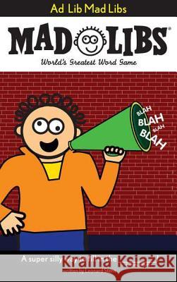 Ad Lib Mad Libs: World's Greatest Word Game Price, Roger 9780843198836 Price Stern Sloan - książka