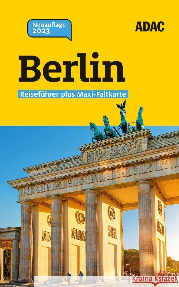 ADAC Reiseführer plus Berlin Miethig, Martina 9783956898648 ADAC Reiseführer - książka