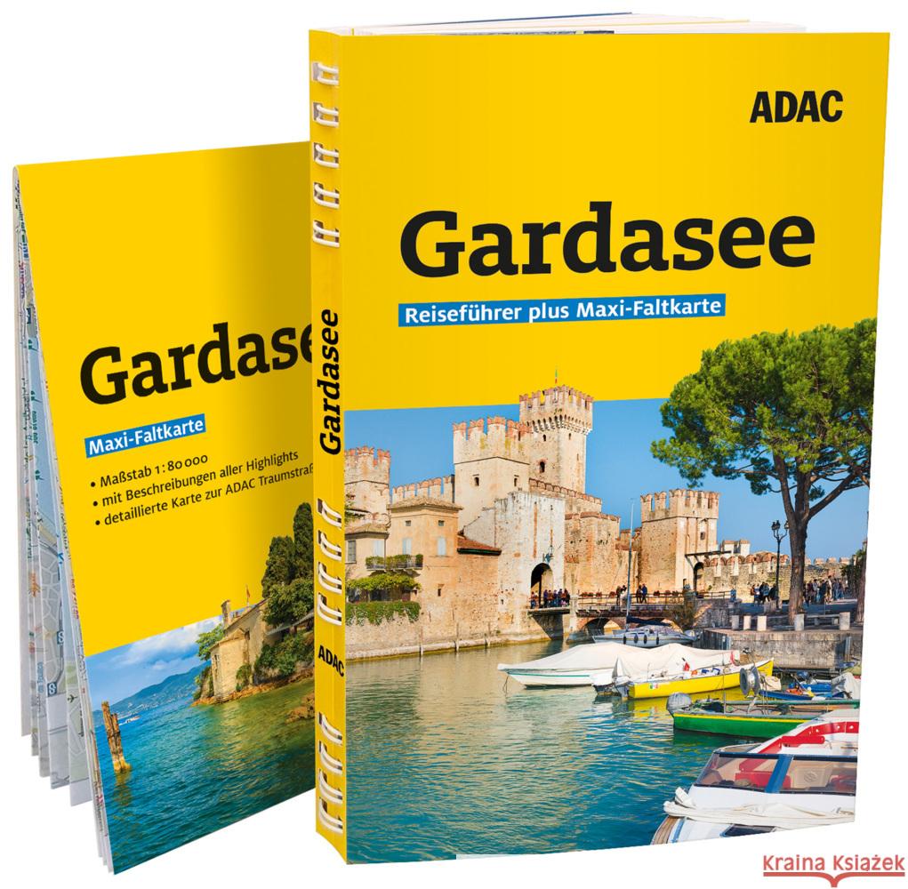 ADAC Reiseführer plus Gardasee Aigner, Gottfried, Fleschhut, Max 9783986451547 ADAC Reiseführer - książka