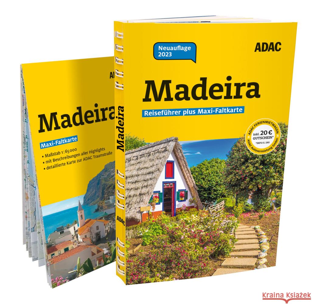 ADAC Reiseführer plus Madeira und Porto Santo Breda, Oliver 9783956898723 ADAC Reiseführer - książka