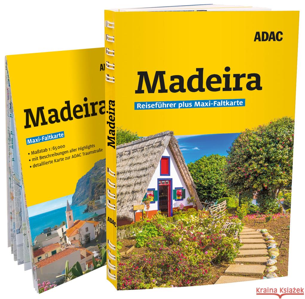 ADAC Reiseführer plus Madeira und Porto Santo Breda, Oliver 9783986451608 ADAC Reiseführer - książka