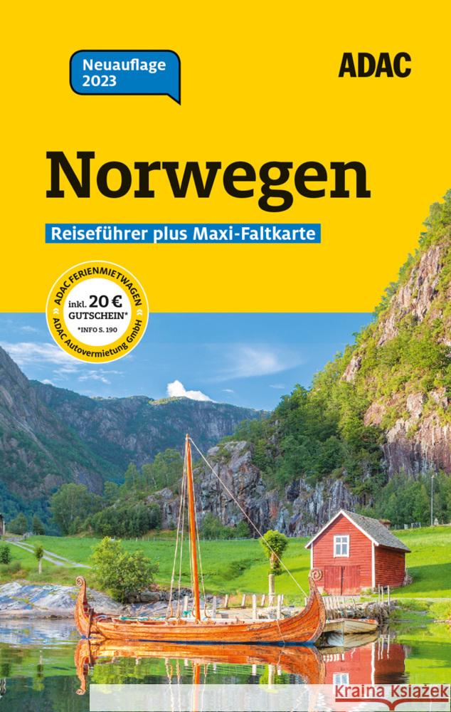 ADAC Reiseführer plus Norwegen Nowak, Christian 9783956898778 ADAC Reiseführer - książka