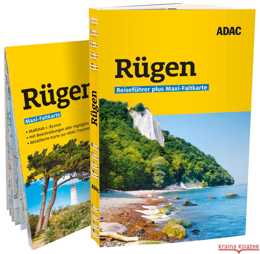 ADAC Reiseführer plus Rügen mit Hiddensee und Stralsund Gartz, Katja 9783986451622 ADAC Reiseführer - książka