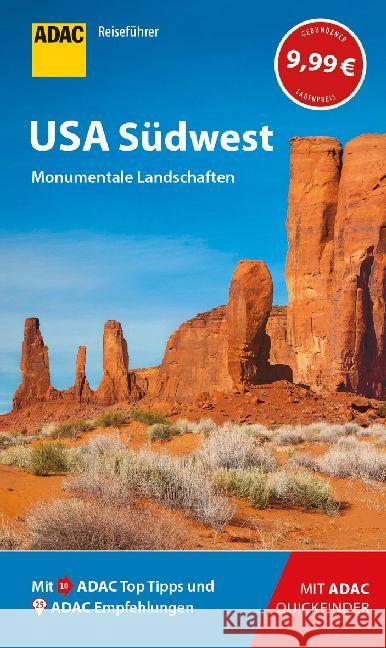 ADAC Reiseführer USA Südwest : Der Kompakte mit den ADAC Top Tipps und cleveren Klappkarten Johnen, Ralf 9783956895043 ADAC Verlag - książka