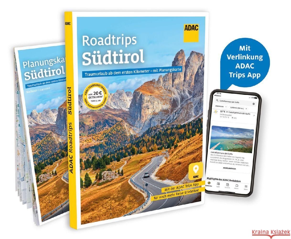 ADAC Roadtrips - Südtirol Blisse, Manuela, Lehmann, Uwe 9783986450779 ADAC Reiseführer - książka