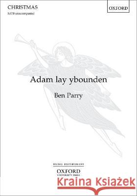 Adam lay ybounden Ben Parry   9780193528147 Oxford University Press - książka