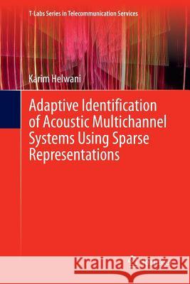 Adaptive Identification of Acoustic Multichannel Systems Using Sparse Representations Karim Helwani 9783319362878 Springer - książka