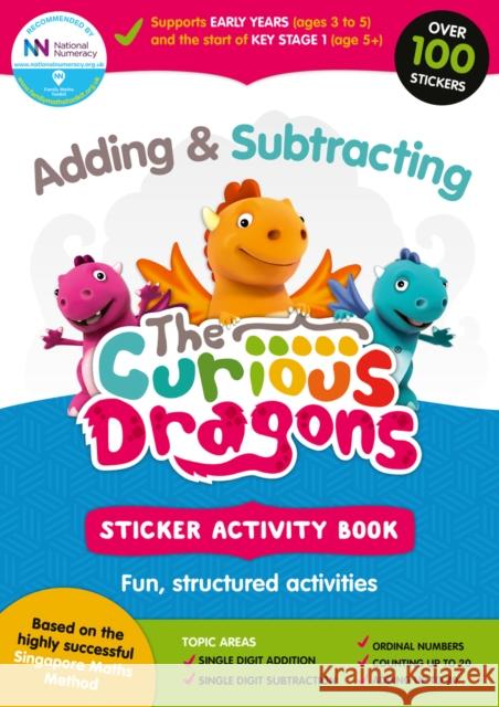 Adding & Subtracting The Curious Dragons 9781916441002 The Curious Dragons - książka