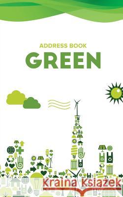 Address Book Green Journals R. Us 9781635890563 Journals R Us - książka
