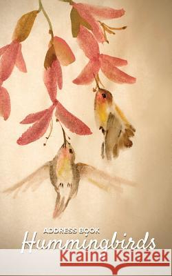 Address Book Hummingbirds Journals R. Us 9781635890594 Journals R Us - książka