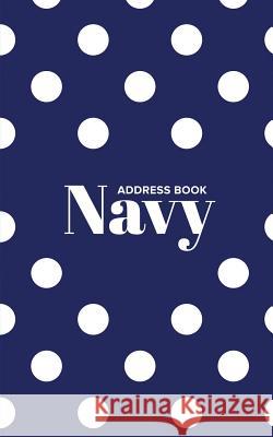Address Book Navy Journals R. Us 9781635890624 Journals R Us - książka