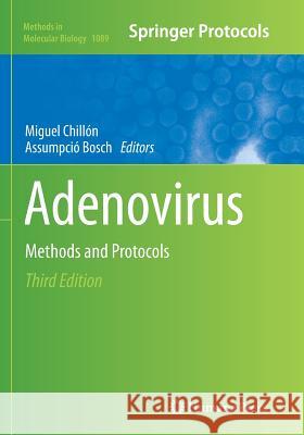 Adenovirus: Methods and Protocols Chillón, Miguel 9781493963256 Humana Press - książka