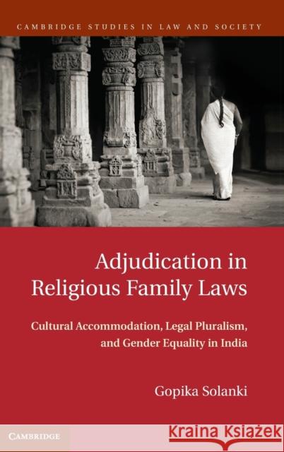 Adjudication in Religious Family Law: Cultural Accommodation, Legal Pluralism, and Gender Equality in India Solanki, Gopika 9781107006102 Cambridge University Press - książka