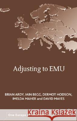 Adjusting to Emu Ardy, B. 9780333995662 PALGRAVE MACMILLAN - książka