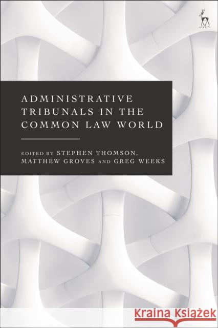 Administrative Tribunals in the Common Law World  9781509966905 Bloomsbury Publishing PLC - książka