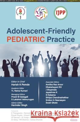 Adolescent-Friendly Pediatric Practice S Lakshmi Velmurugan 9789356961579 Jaypee Brothers Medical Publishers - książka