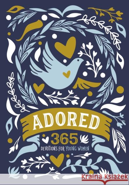 Adored: 365 Devotions for Young Women Zondervan 9780310762799 Zondervan - książka