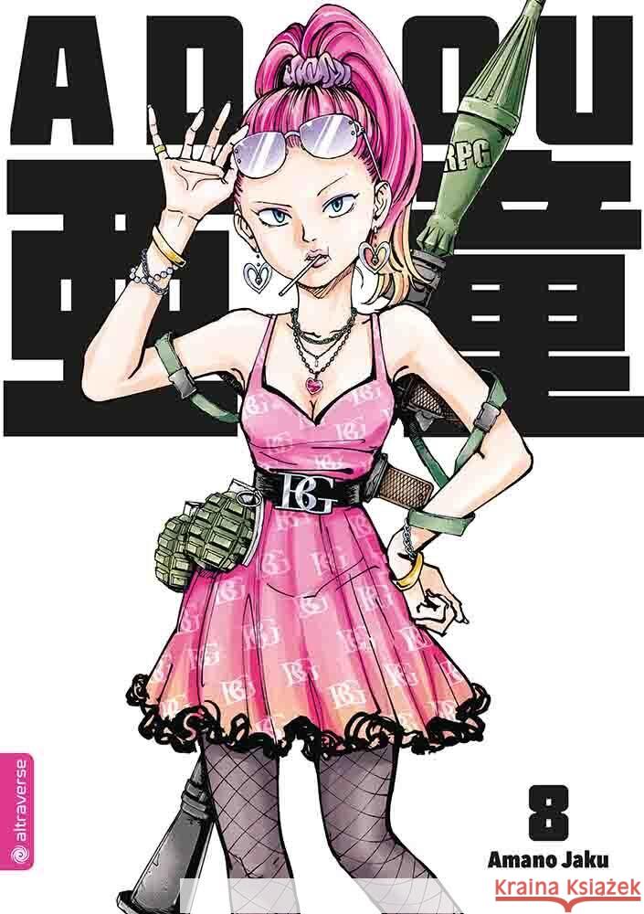 Adou 08 Jaku, Amano 9783753925783 Altraverse - książka