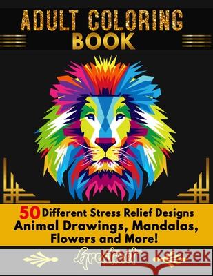 ADULT COLORING BOOK Met Great Met 9798721065361 Independently published - książka