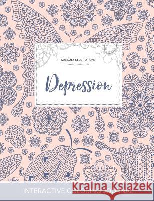 Adult Coloring Journal: Depression (Mandala Illustrations, Ladybug) Courtney Wegner 9781357622299 Adult Coloring Journal Press - książka