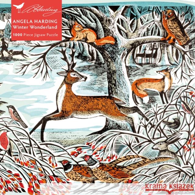 Adult Jigsaw Puzzle: Angela Harding: Winter Wonderland: 1000-Piece Jigsaw Puzzles Flame Tree Studio 9781804172070 Flame Tree Gift - książka