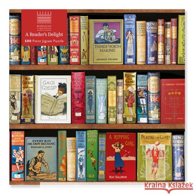 Adult Jigsaw Puzzle Bodleian Libraries: Three Shelves (500 Pieces): 500-Piece Jigsaw Puzzles Flame Tree Studio 9781839644337 Flame Tree Gift - książka