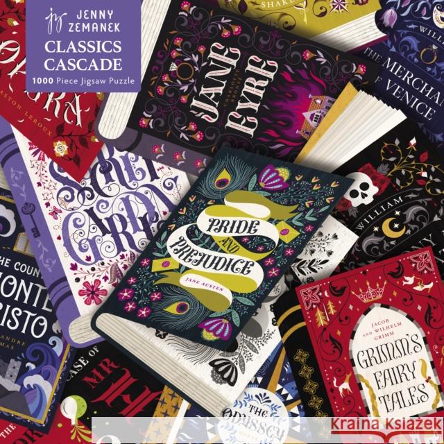 Adult Jigsaw Puzzle: Jenny Zemanek: Classics Cascade: 1000-Piece Jigsaw Puzzles Flame Tree Studio 9781804173152 Flame Tree Publishing - książka