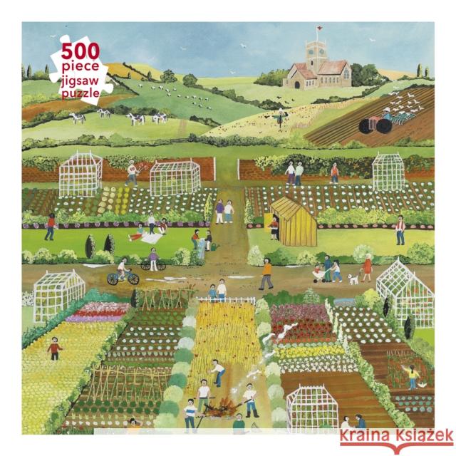 Adult Jigsaw Puzzle Judy Joel: Allotments, 2012 (500 Pieces): 500-Piece Jigsaw Puzzles Flame Tree Studio 9781839648991 Flame Tree Gift - książka