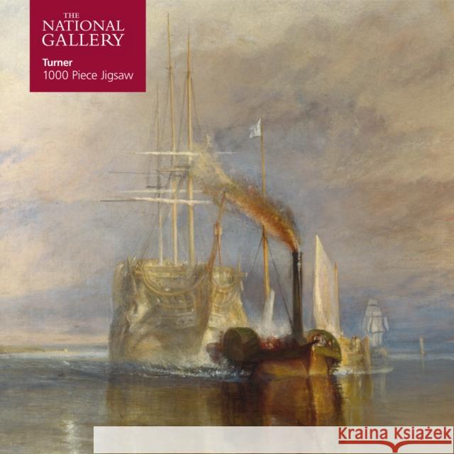 Adult Jigsaw Puzzle National Gallery: Turner: The Fighting Temeraire: 1000-piece Jigsaw Puzzles  9781787552203 Flame Tree Publishing - książka