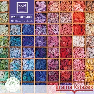 Adult Jigsaw Puzzle: Royal School of Needlework: Wall of Wool: 1000-Piece Jigsaw Puzzles Flame Tree Studio 9781804173169 Flame Tree Publishing - książka