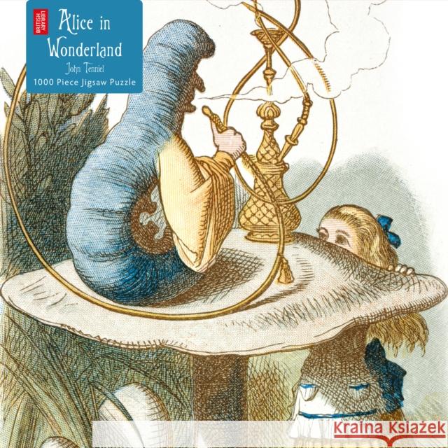 Adult Jigsaw Puzzle Tenniel: Alice in Wonderland Jigsaw: 1000-Piece Jigsaw Puzzles Flame Tree Studio 9781787550896 Flame Tree Publishing - książka