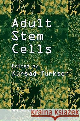 Adult Stem Cells Springer 9781617373923 Springer - książka