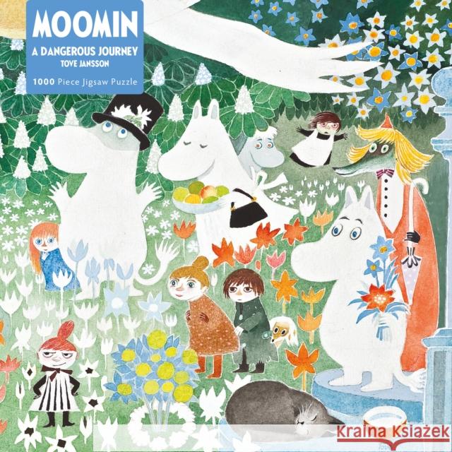 Adult Sustainable Jigsaw Puzzle Moomin: A Dangerous Journey: 1000-pieces. Ethical, Sustainable, Earth-friendly  9781786646330 Flame Tree Publishing - książka