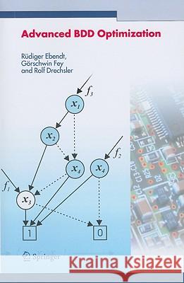 Advanced BDD Optimization Rudiger Ebendt Gorschwin Fey Rolf Drechsler 9781441937964 Not Avail - książka