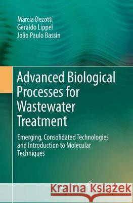 Advanced Biological Processes for Wastewater Treatment: Emerging, Consolidated Technologies and Introduction to Molecular Techniques Dezotti, Márcia 9783319864877 Springer - książka