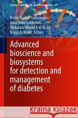 Advanced Bioscience and Biosystems for Detection and Management of Diabetes  9783030997274 Springer International Publishing - książka