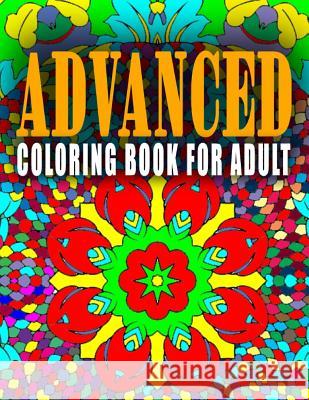 ADVANCED COLORING BOOK FOR ADULT - Vol.10: advanced coloring books Charm, Jangle 9781517661168 Createspace - książka