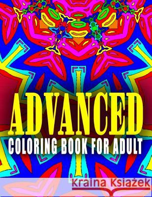 ADVANCED COLORING BOOK FOR ADULT - Vol.1: advanced coloring books Charm, Jangle 9781517660017 Createspace - książka