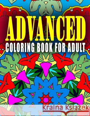 ADVANCED COLORING BOOK FOR ADULT - Vol.5: advanced coloring books Charm, Jangle 9781517660369 Createspace - książka