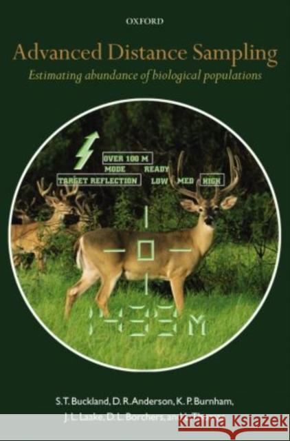 Advanced Distance Sampling: Estimating Abundance of Biological Populations Buckland, S. T. 9780198507833 Oxford University Press - książka