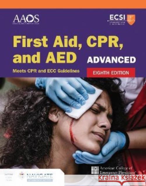 Advanced First Aid, Cpr, and AED Aaos 9781284234367 Jones & Bartlett Publishers - książka