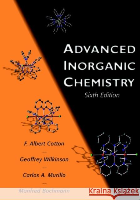 Advanced Inorganic Chemistry Manfred (School of Chemistry, University of Leeds, England) Bochmann 9780471199571  - książka