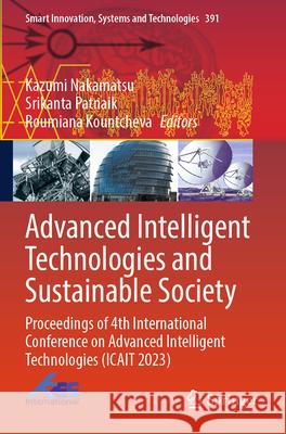 Advanced Intelligent Technologies and Sustainable Society  9789819732128 Springer Nature Singapore - książka