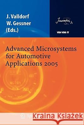 Advanced Microsystems for Automotive Applications 2005 Jurgen Valldorf Wolfgang Gessner 9783642063718 Springer - książka