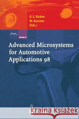 Advanced Microsystems for Automotive Applications 98 Detlef E. Ricken Wolfgang Gessner 9783662387955 Springer - książka