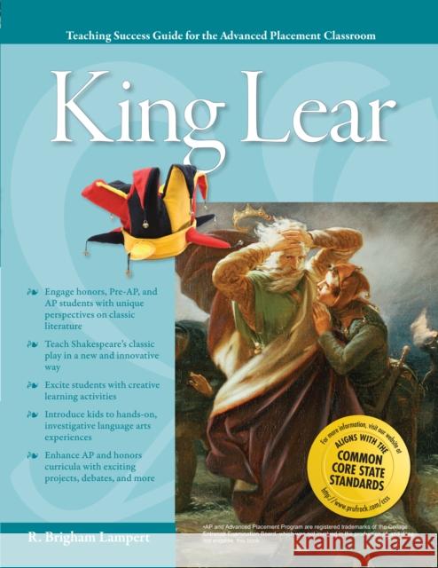 Advanced Placement Classroom: King Lear R. Brigham Lampert 9781593638351 Prufrock Press - książka